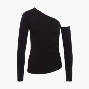 L'AGENCE Hattie One-Shoulder Top